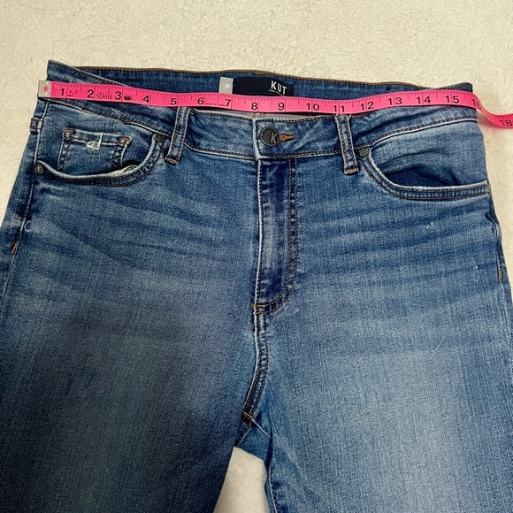 KUT from the Kloth Connie High Rise Ankle Skinny Jean - Size 10 (32") - Picture 9 of 11